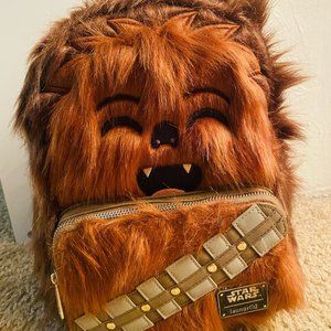 Loungefly Star Wars Chewbacca Furry Mini Backpack